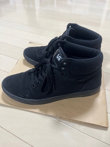 VANS ブラック ハイカットスニーカー　V3025SVF 26.5cm