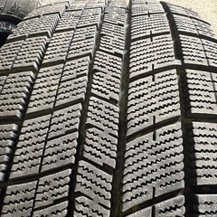 ナンカン冬タイヤ中古 225/55R18 4本 エルグランドエクストレイルアルファードレクサスなどに 溝あり格安の画像