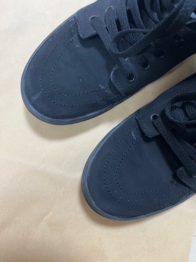 VANS ブラック ハイカットスニーカー　V3025SVF 26.5cm