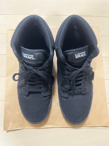 VANS ブラック ハイカットスニーカー　V3025SVF 26.5cm