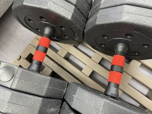可変式ダンベル 40kg 1.25kg×4、2.5kg×4、3kg×8+シャフト ダンベル 筋トレ トレーニング 札幌市手稲区