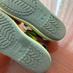 クロックス　サンダル　グレー　J3の画像