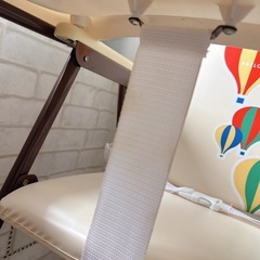 ベビーチェア 2点セット KATOJI ハイチェア ＆　ポータブルチェアの画像