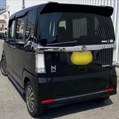 ⭐︎車検2年付き⭐︎乗って帰れます。HONDA NBOX カスタムGターボホンダ　最上級グレード　ナビ　ETC 　ターボ車めっちゃ走ります。車検もまるまるあります。の画像