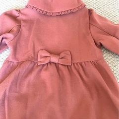 pomona kiss 襟付きコート ピンク 150サイズの画像