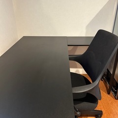 【kanademonoほか】デスク＋サブデスク＋チェア3点セット｜在宅ワークに◎の画像