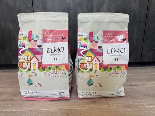 ドックフード ELMO リッチインチキン 幼犬用