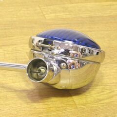動作未確認 ジャンク品 HONDA GOLDWING GL1200用 フォグランプ ステー付き ブルーレンズ カスタムパーツ 旧車 ビンテージパーツ 札幌市 清田区 平岡の画像