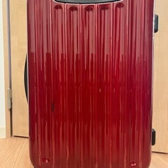 outdoor キャリーバッグ 赤の画像