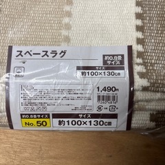 ニトリ　スペースラグ（新品）の画像