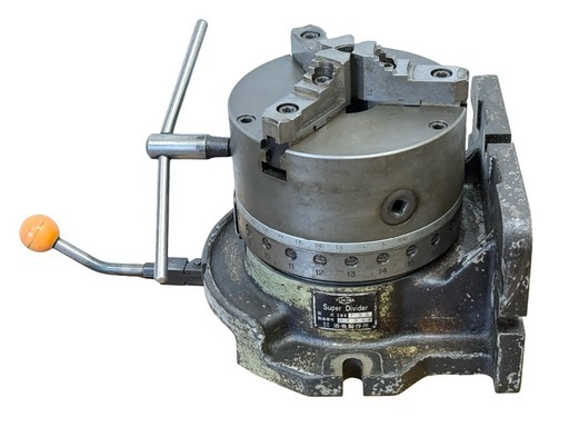 ◯ユキワ精工 ロータリーインデックス 手動割出台 縦横兼用 割り出し台 Super Divider YUKIWA DMB135 酒巻製