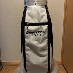 【新品 未使用】ブリヂストン キャディバッグ CBG21Y 9型 ゴルフバッグの画像