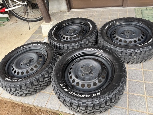 NANKANG FT-9 165/65R14 79S 4本セット（ホイール付き）