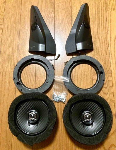 ☆美品☆ジムニー JB64 フロントドア 上下 トゥイータースピーカーフルセット