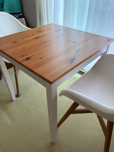 IKEA テーブル椅子3点セット