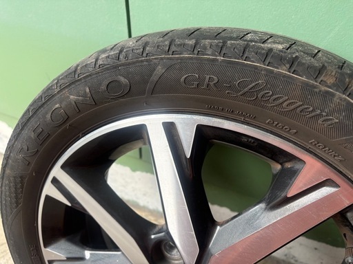 アルミホイール4本(タイヤおまけ) マツダ純正 アテンザ タイヤホイール4本セット 225/45R19 タイヤおまけ