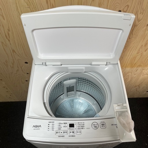 単身者様向け 2023年式 AQUA 洗濯機　5.0kg 中古品