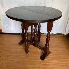 引き取り限定　松本民芸家具　バタフライテーブルの画像