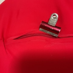 ☺️ぬいぐるみ  クッション  枕  抱き枕  BARBAPAPA  赤 37✖️47✖️7cm の画像