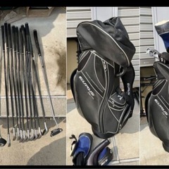 スニーカー3点ゴルフクラブフルセットはおまけです。の画像