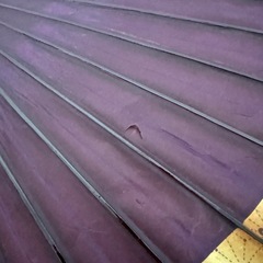 和傘 赤×金 和風インテリア 撮影小物 ディスプレイ用 の画像