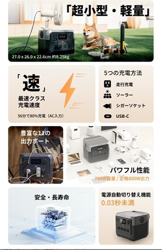 エコフロー　リバー2 pro