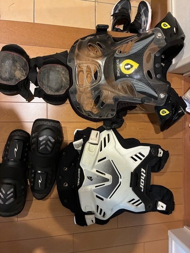 オフロード　　ブーツ　安全セット
