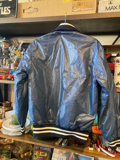 古着 横浜大洋ホエールズ ナイロンスタジャン ジャンパー Mサイズ 当時物