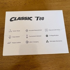 ゴルフ用距離計 T80 ゴルフ 距離計 CLASSIC ゴルフレーザー距離計の画像