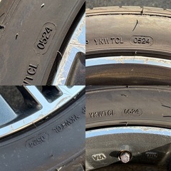 早い者勝ち　トヨタ 30 アルファード ヴェルファイア 純正オプション モデリスタ ウイングダンサー19in 8J 38 PCD114.3 NX ハリアー RAV4の画像