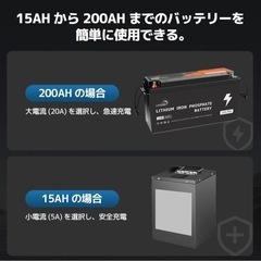 0V充電可能！ LiFePO4（リン酸鉄リチウムイオンバッテリー)の画像