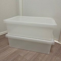 無印良品 キャリーボックスロック付 大の画像