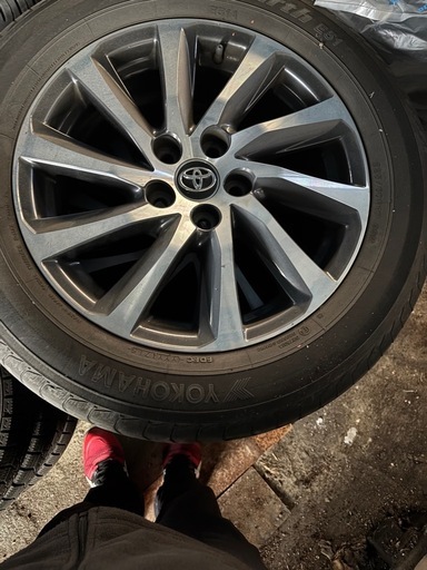 30 ヴェルファイア純正ホイール225/60R17の4本
セット