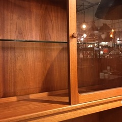 G-PLAN フレスコ カップボード 食器棚 ウォールユニット チーク材の画像