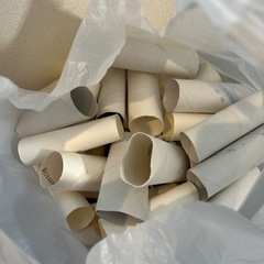 トイレットペーパーの芯の画像