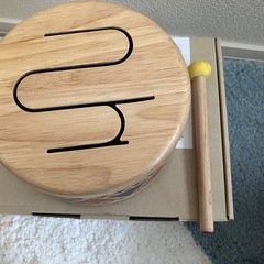 太鼓のおもちゃ2個の画像