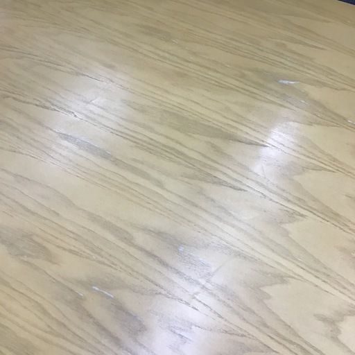 ①ニトリ　座卓（ナギC 120 LBR）