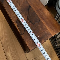 壁掛け収納　ラック　ウォルナット　アイアン　ブラック　新品未使用の画像