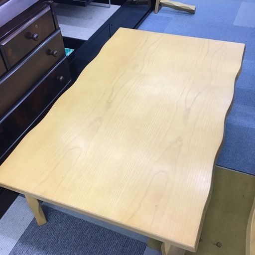 ③ ニトリ　座卓（ナギC 120 LBR）