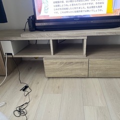 ニューブルーステレビ台　組み立て済
の画像