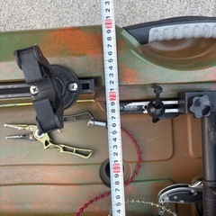 【美品】足漕ぎカヤック HORIZON WALKER CIRRUS ペダルドライブ付 の画像