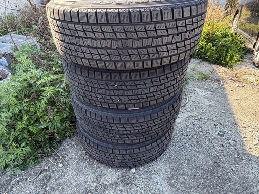 新型ハリアー　スタッドレス　アルミホイール付き　225/60R18