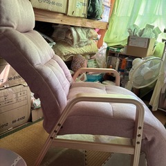 リクライニング高座椅子1人ソファの画像