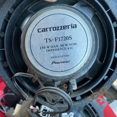 【動作確認済･値段交渉可】carrozzeria 17cmスピーカーセット  TS-F1720Sの画像