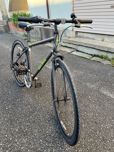 ご予約中　中古自転車　クロスバイク  訳あり　【6段】　チェーン新品　リペアボックス 