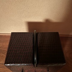 鎌倉彫 裁縫箱  小物入れの画像