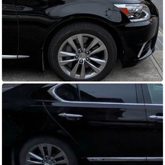 LEXUS LS600h 木目調の画像