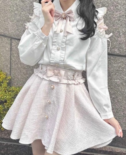 【バラ売り可】服まとめ売り 白×ピンク7点セット