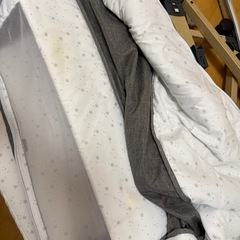 ベビーベッド 添い寝ベット 折りたたみ 昇降 ZOOBLYの画像