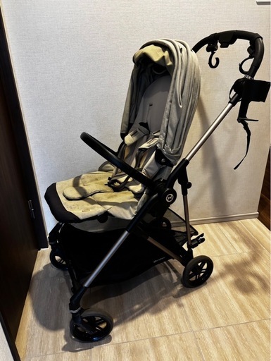 サイベックス メリオ ベビーカー｜定価約7万円｜軽量5.9kg｜4年使用｜バギーボード付可